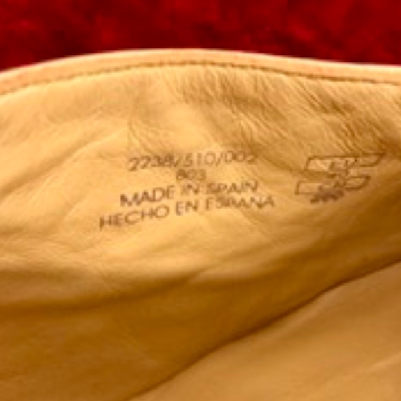 ZARA LEATHER Tie Up Shoes, 40, NWT - Picture 6 of 6